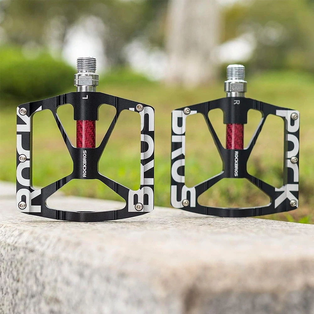 Rockbros 37213071001 Aluminum Alloy Bicycle Pedal Set – juodos spalvos