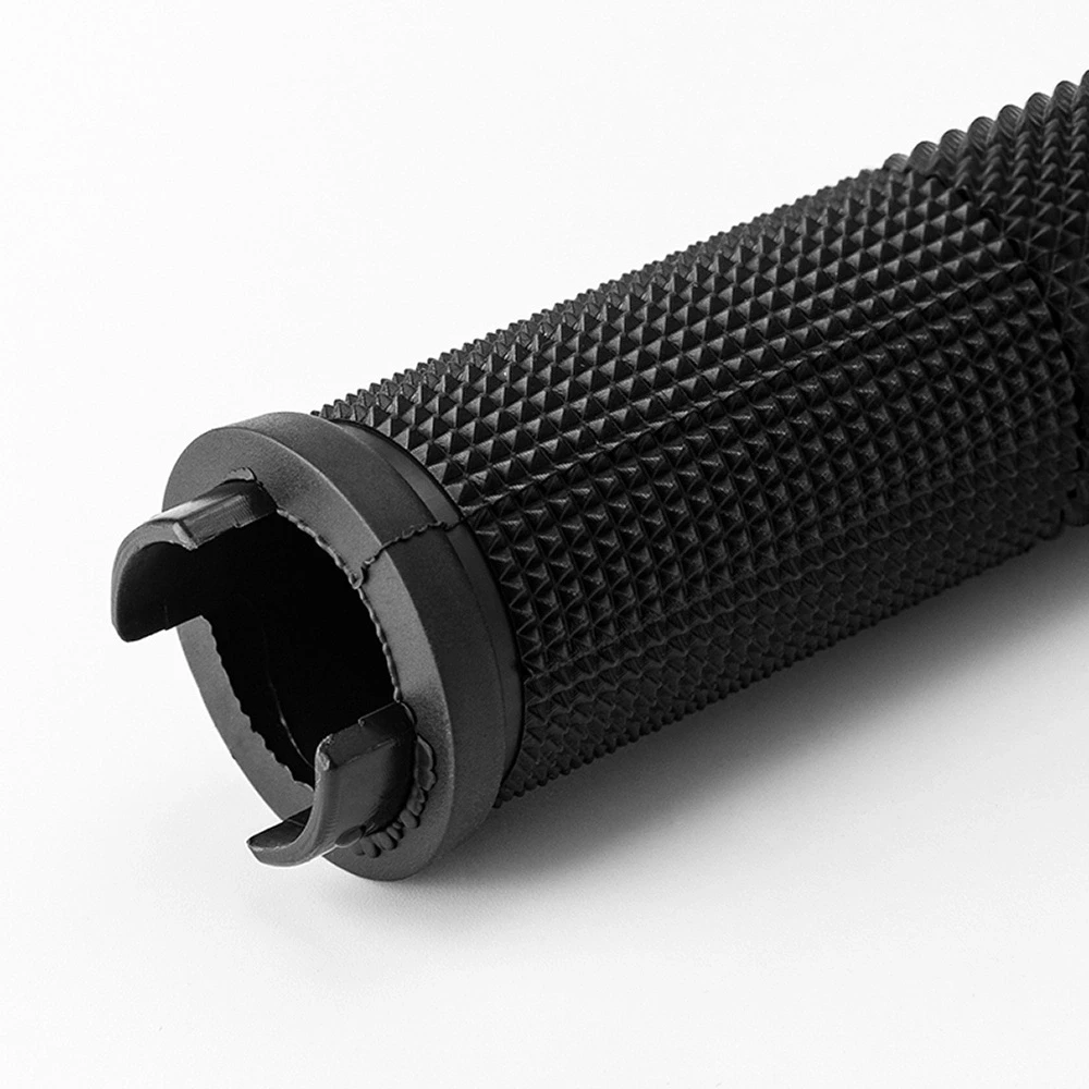 Rockbros 40210003001 microfiber bicycle handlebar grips – juodos spalvos