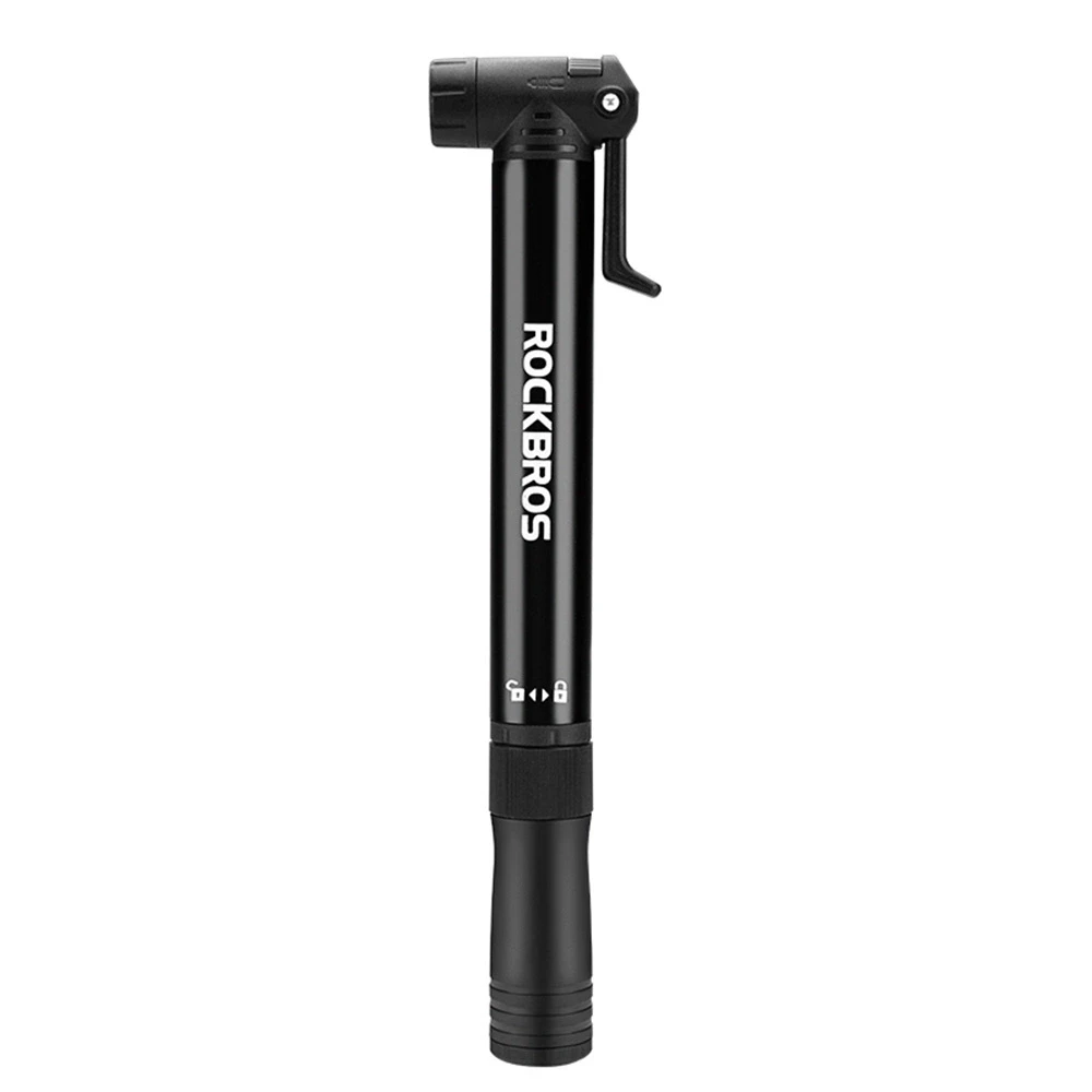 Rockbros 42320010001 dviračio siurblys ranka + atsuktuvas - Juodas