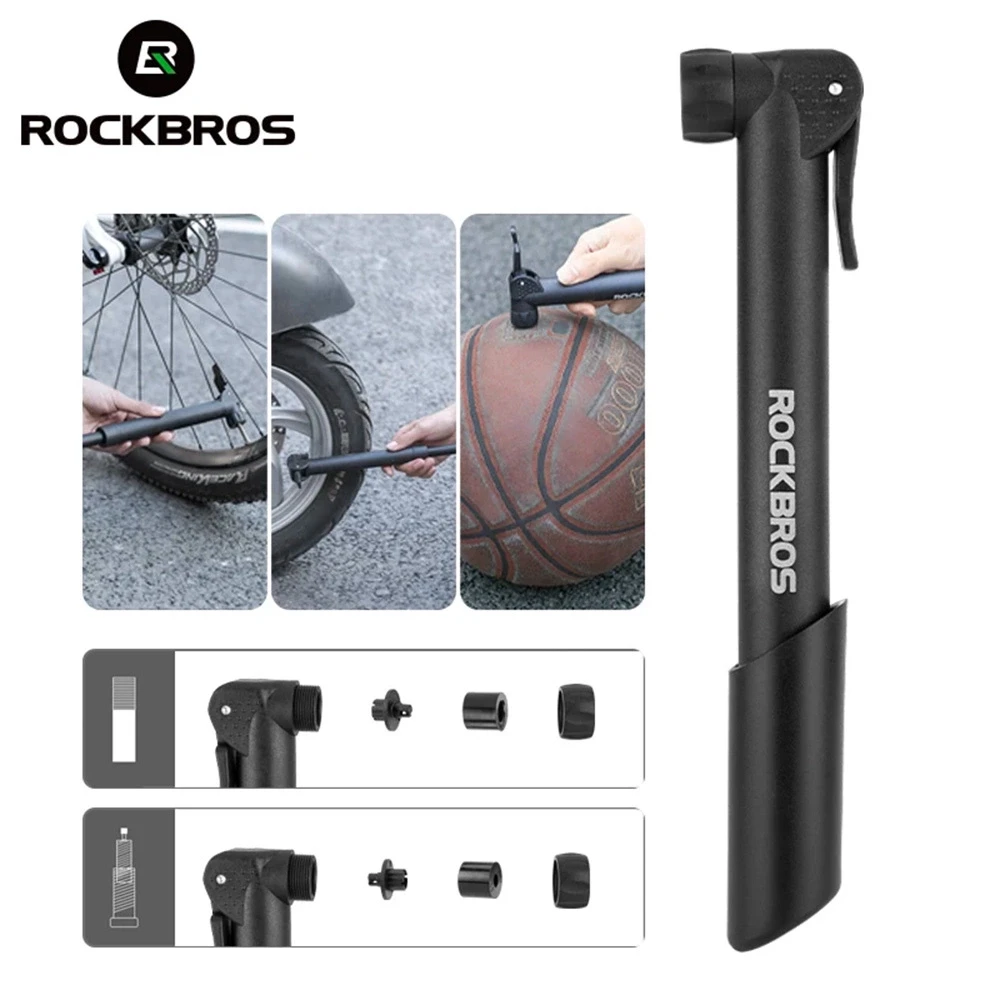 Rockbros 42520001001 dviračio pompa – juodas