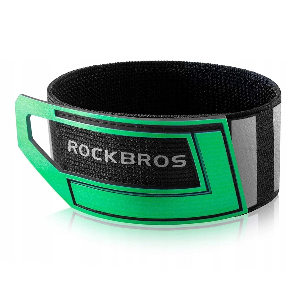 Rockbros šviesą atspindinti juosta 49210008001 – žalia