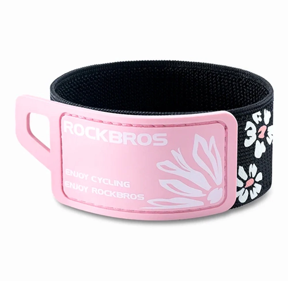 Rockbros šviesą atspindinti juosta 49210010001 – rožinė