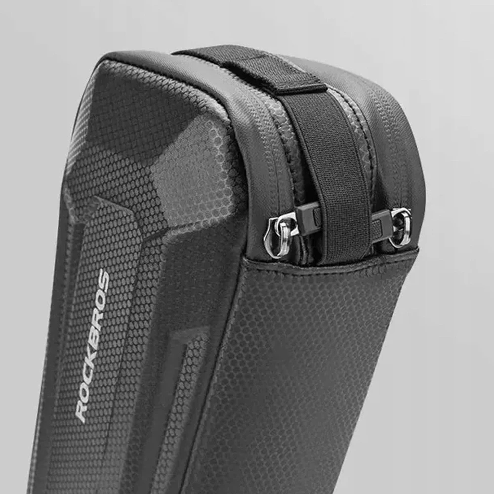 Rockbros B67 waterproof frame bike bag – juodos spalvos