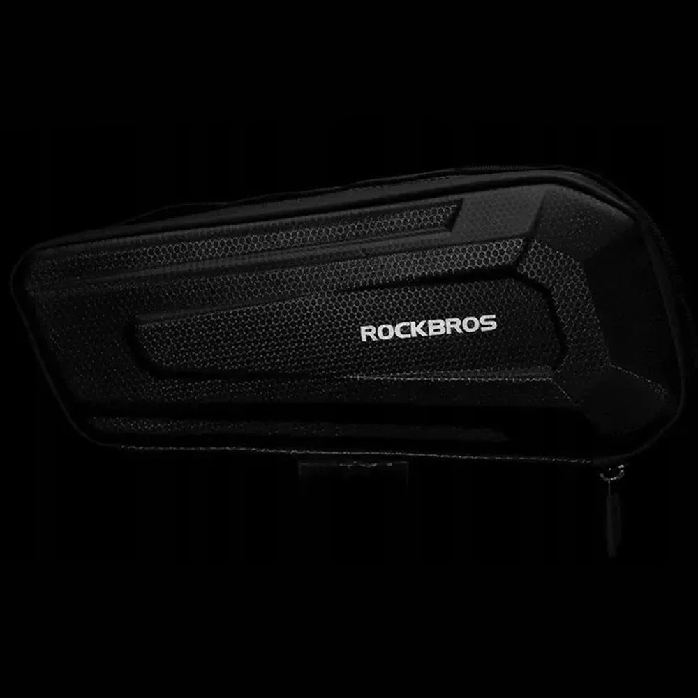 Rockbros B67 waterproof frame bike bag – juodos spalvos