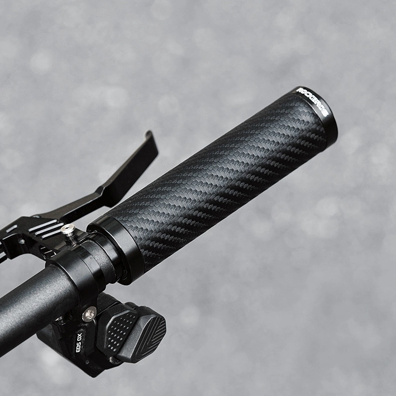 Rockbros Bike Grips Twisted Straight Anti-Slip Grips – Juodas