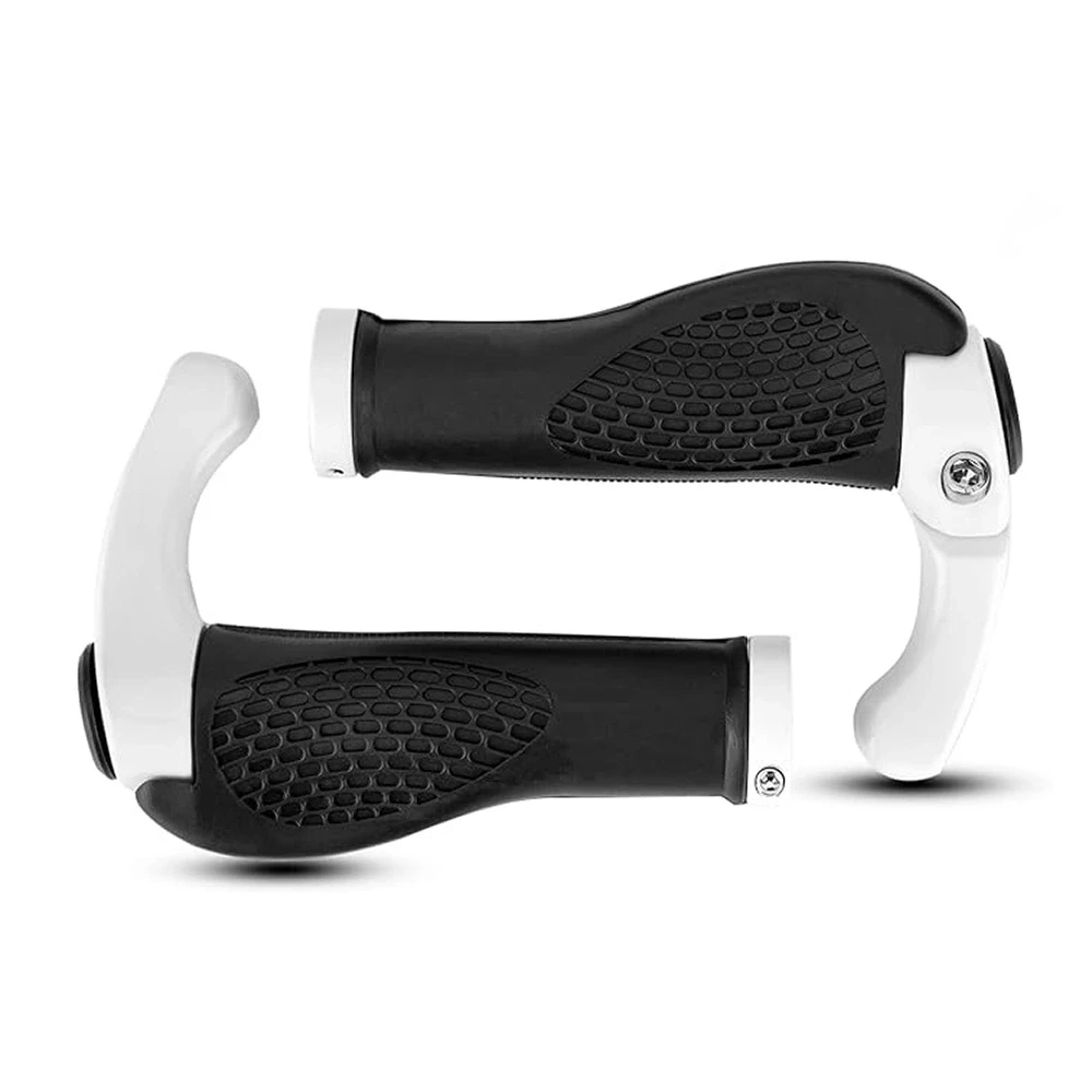 Rockbros BT1007W dviračių laikiklių rinkinys su ragais (Baltas)