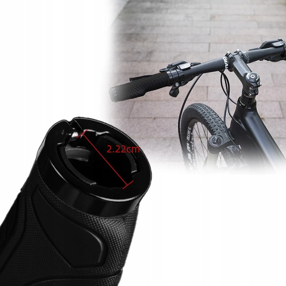Rockbros BT1802BK bicycle grips – juodos spalvos