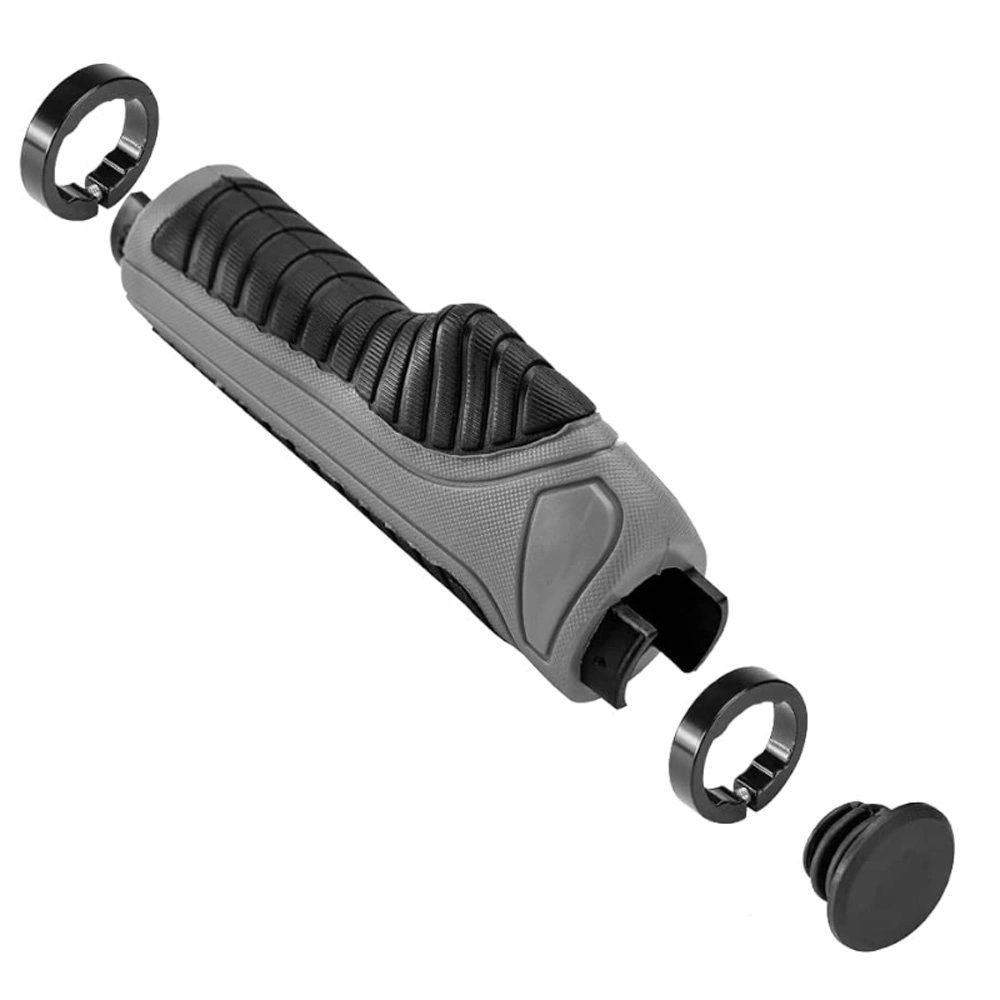 Rockbros BT1802GR bicycle grips – pilkos spalvos
