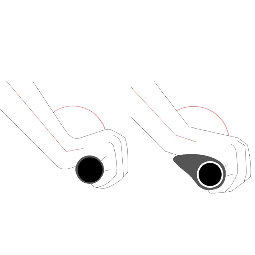 Rockbros BT1802GR bicycle grips – pilkos spalvos