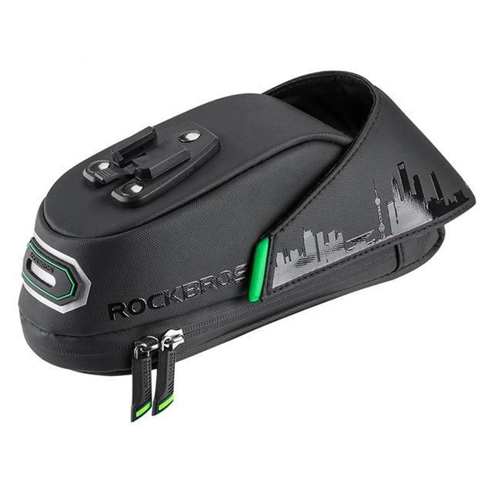 Rockbros C27-1 dviračio krepšys under the saddle – juodos spalvos