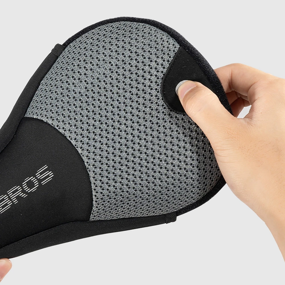 Rockbros Dviračio sėdynės pagalvėlės užvalkalas, S dydis – juodos spalvos
