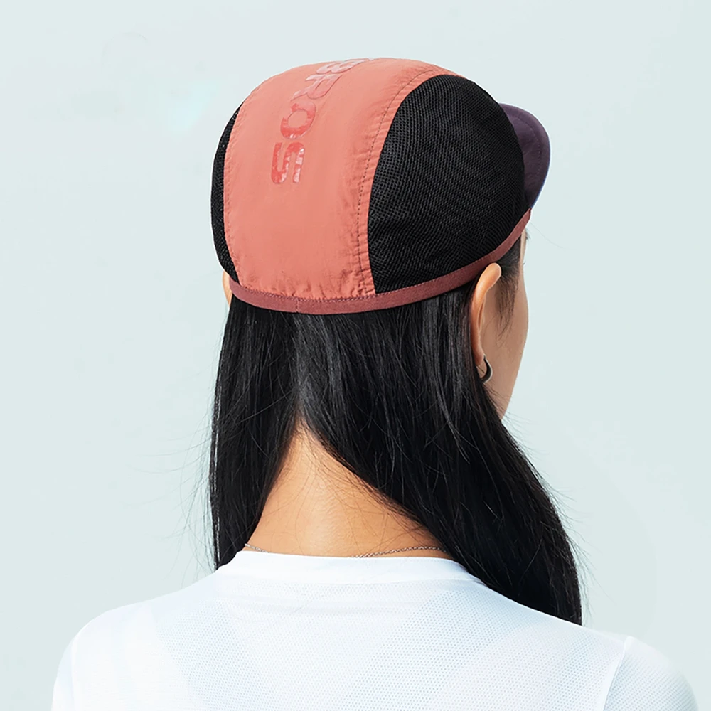 Rockbros Cycling Cap su Helmet Visor – Raudona