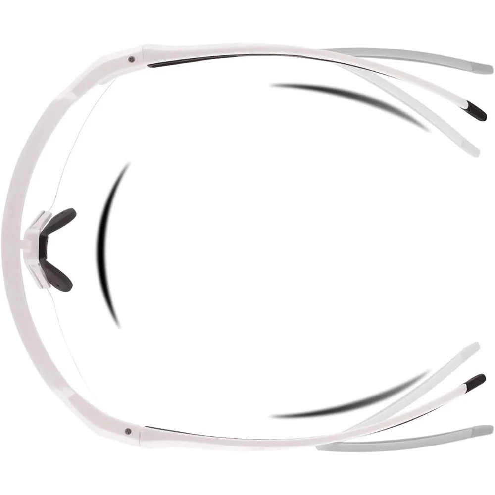 Rockbros dviratininko akiniai Photochromic su UV apsauga ir Corrective Insert 14120008002 – USA Pattern – baltos spalvos