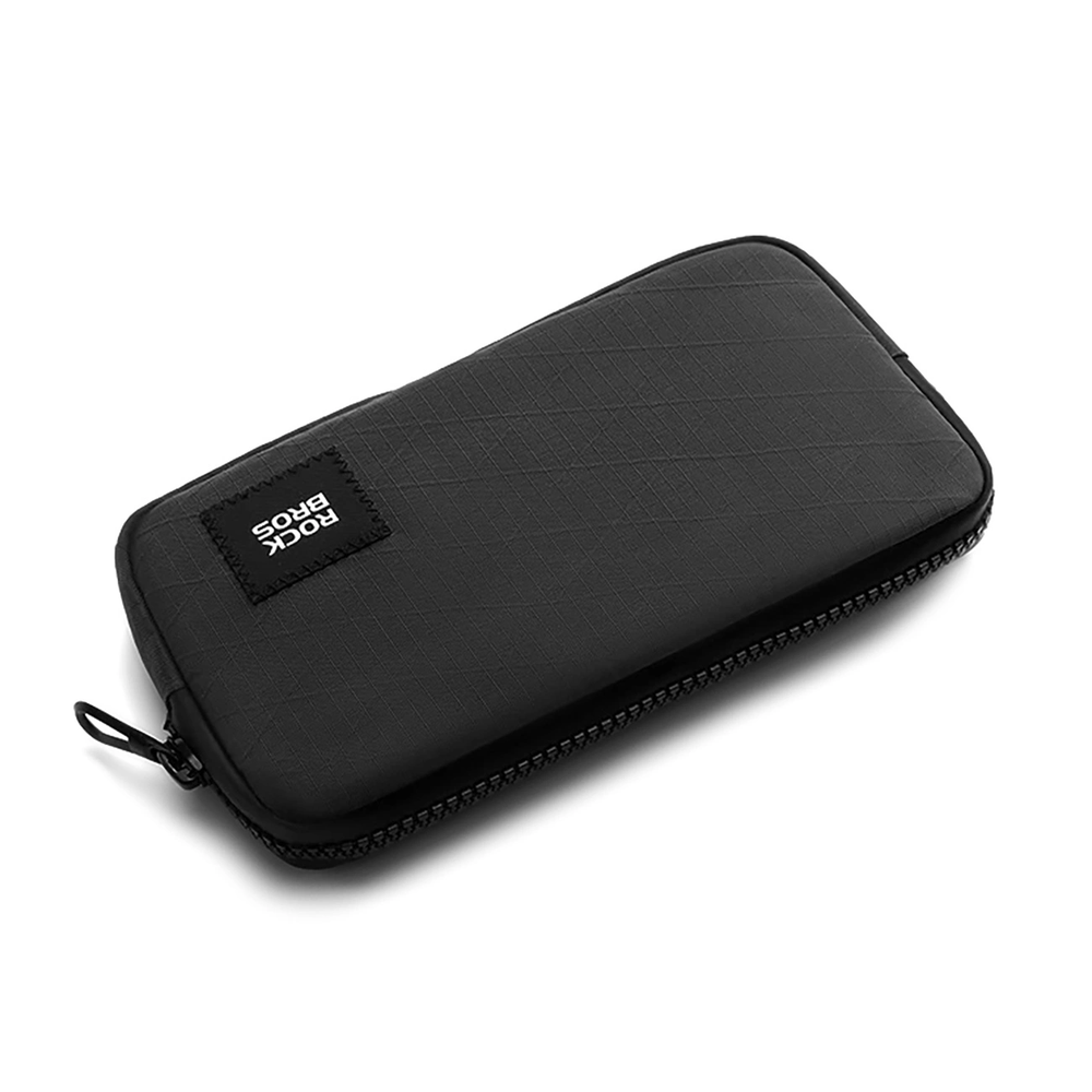 Rockbros dviračio krepšys 30990043003 for phone, keys, wallet 0.15 l – juodos spalvos