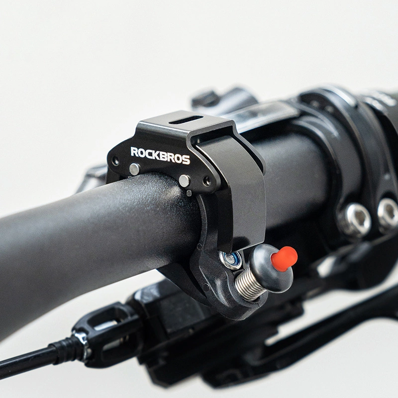 Rockbros dviračio skambutis 34210006001 forma C - juodas