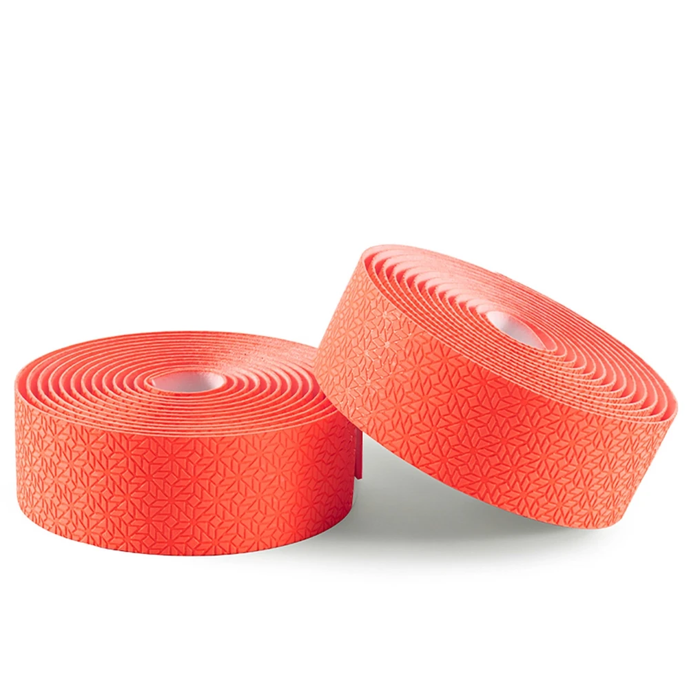 Rockbros EVA Embossed dviračio vairo juosta – oranžinės spalvos