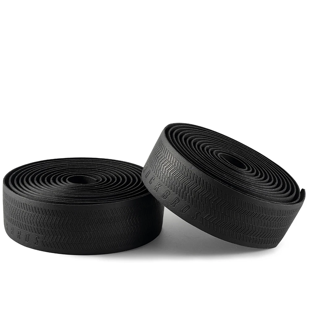Rockbros EVA dviračio vairo juosta "Power" Pattern – juodos spalvos