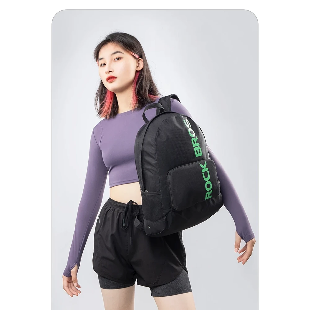 Rockbros H10-BK sports foldable backpack 18 l – juodas