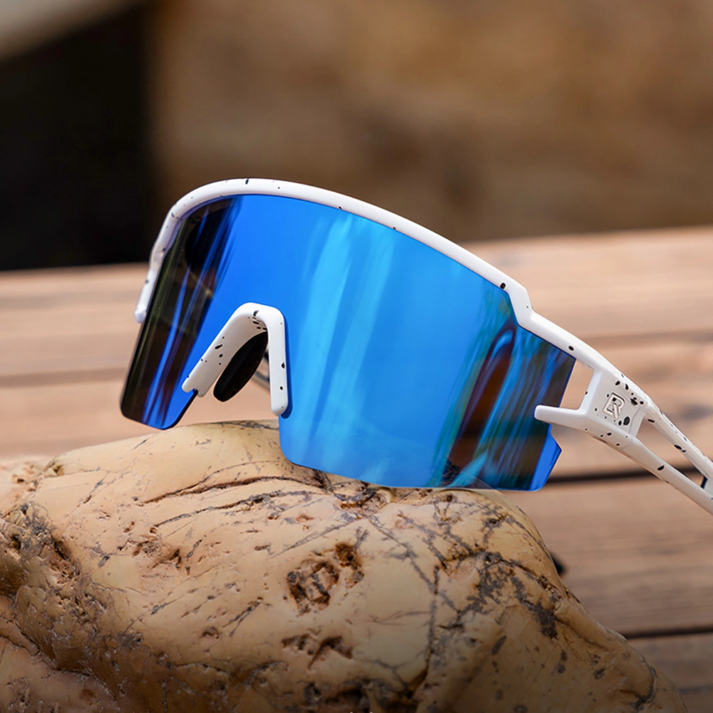 Rockbros Kids Polarized UV dviratininko akiniai – rožinės spalvos