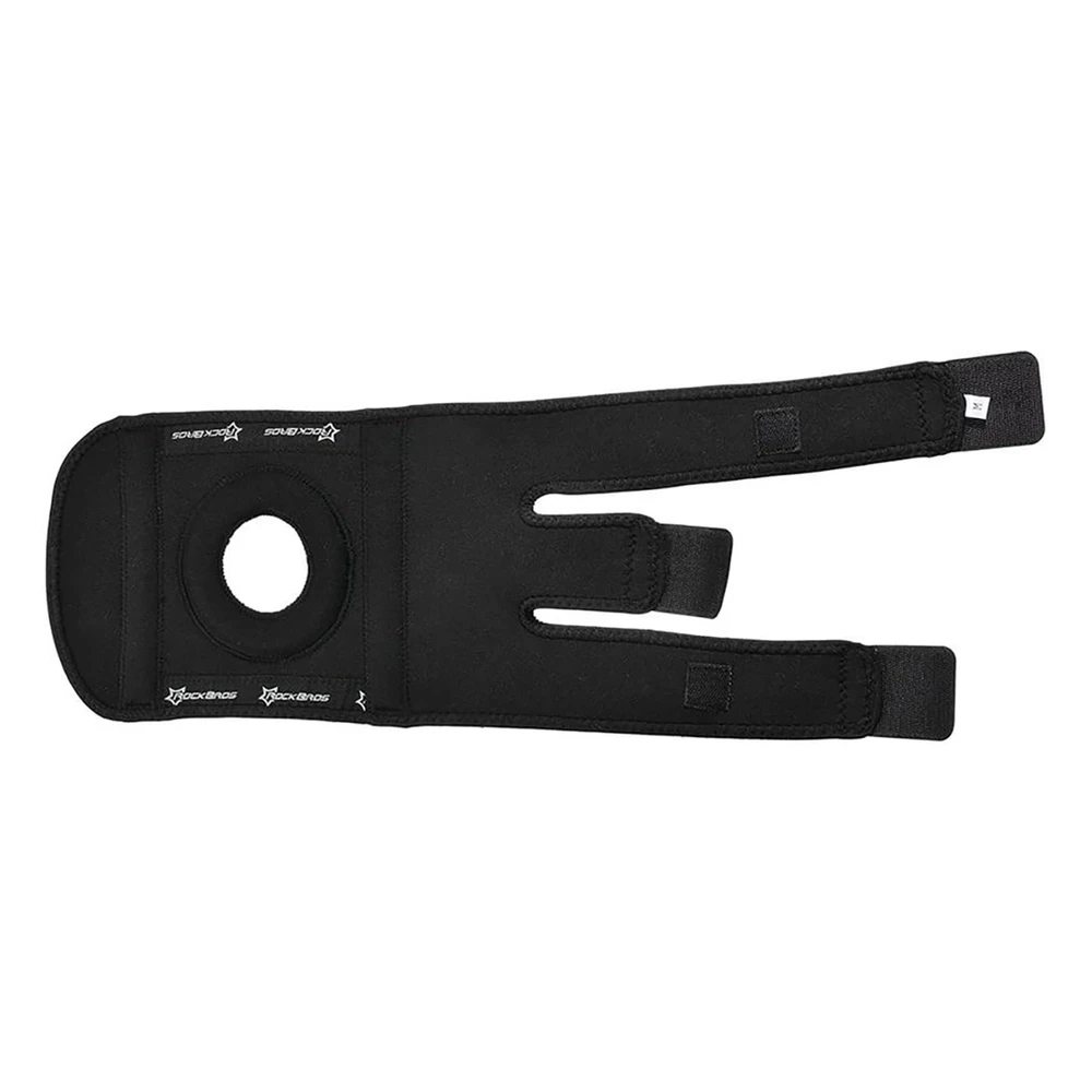 Rockbros LF1106M sports protector for patella and knee joint dydis M – juodos spalvos