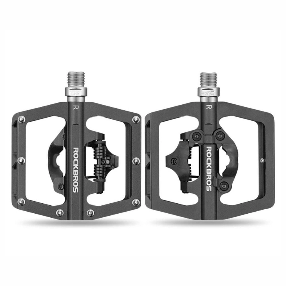 Rockbros PD15-BK Aluminum Alloy Bicycle Pedal Set – juodos spalvos