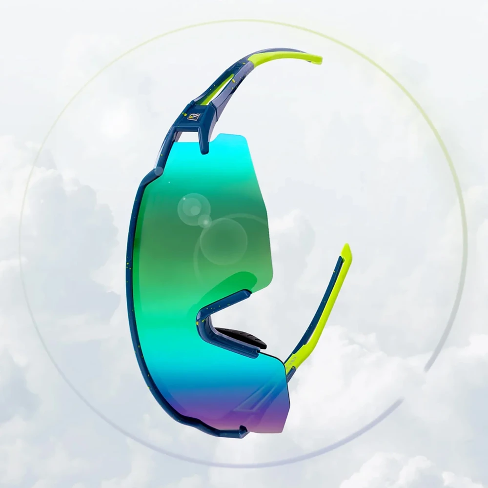 Rockbros Polarized dviratininko akiniai su UV apsauga ir Corrective Insert Mėlyna Lenses – Mėlyna