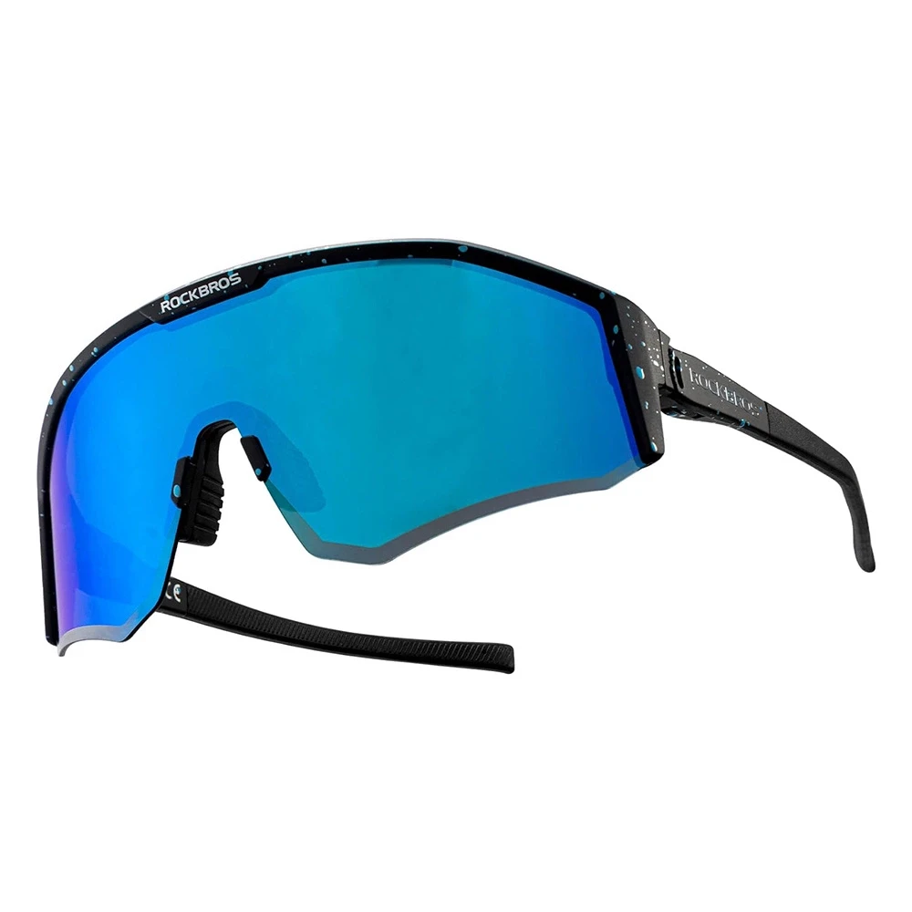 Rockbros SP297 polarizing dviratininko akiniai – juodos spalvos