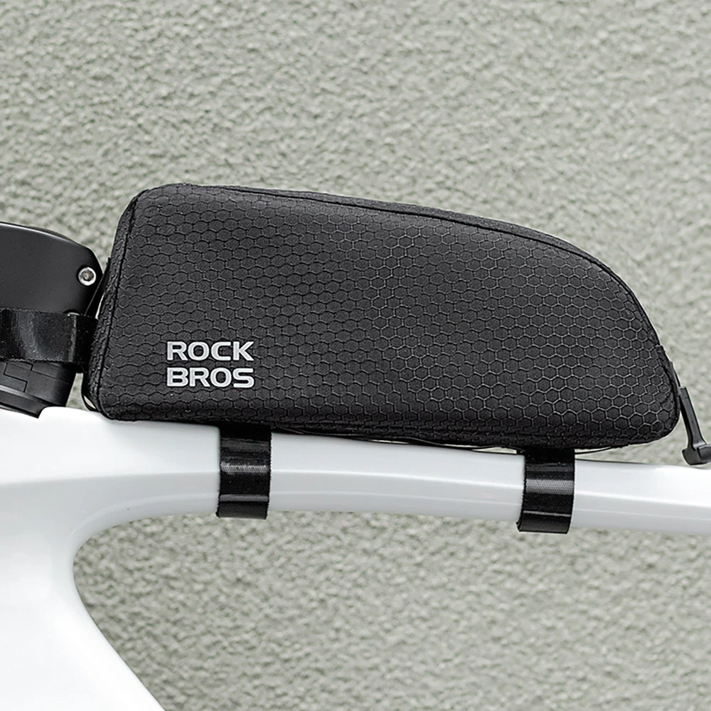 Rockbros Top Tube Frame Bag 0.9l – juodos spalvos