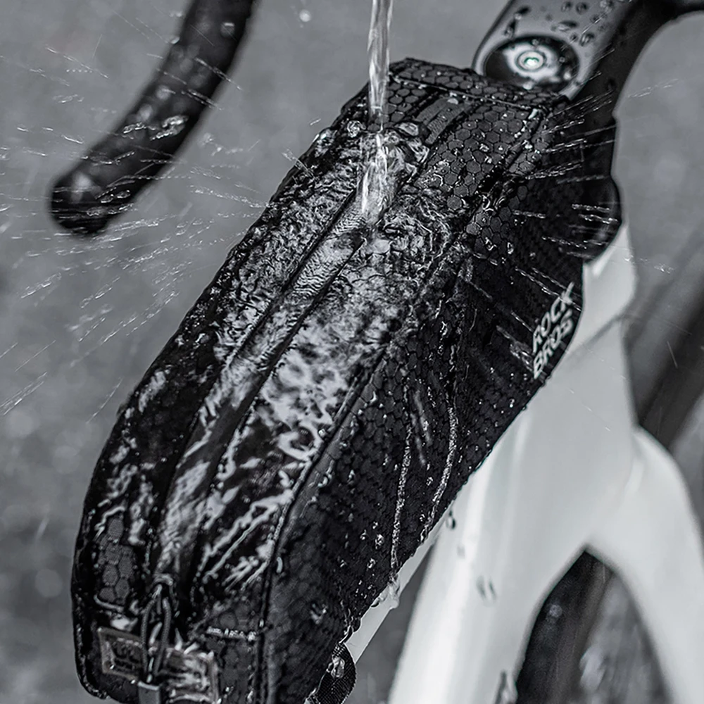 Rockbros Top Tube Frame Bag 0.9l – juodos spalvos