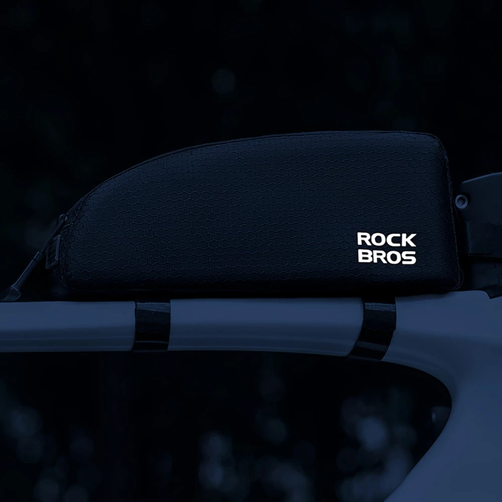 Rockbros Top Tube Frame Bag 0.9l – juodos spalvos