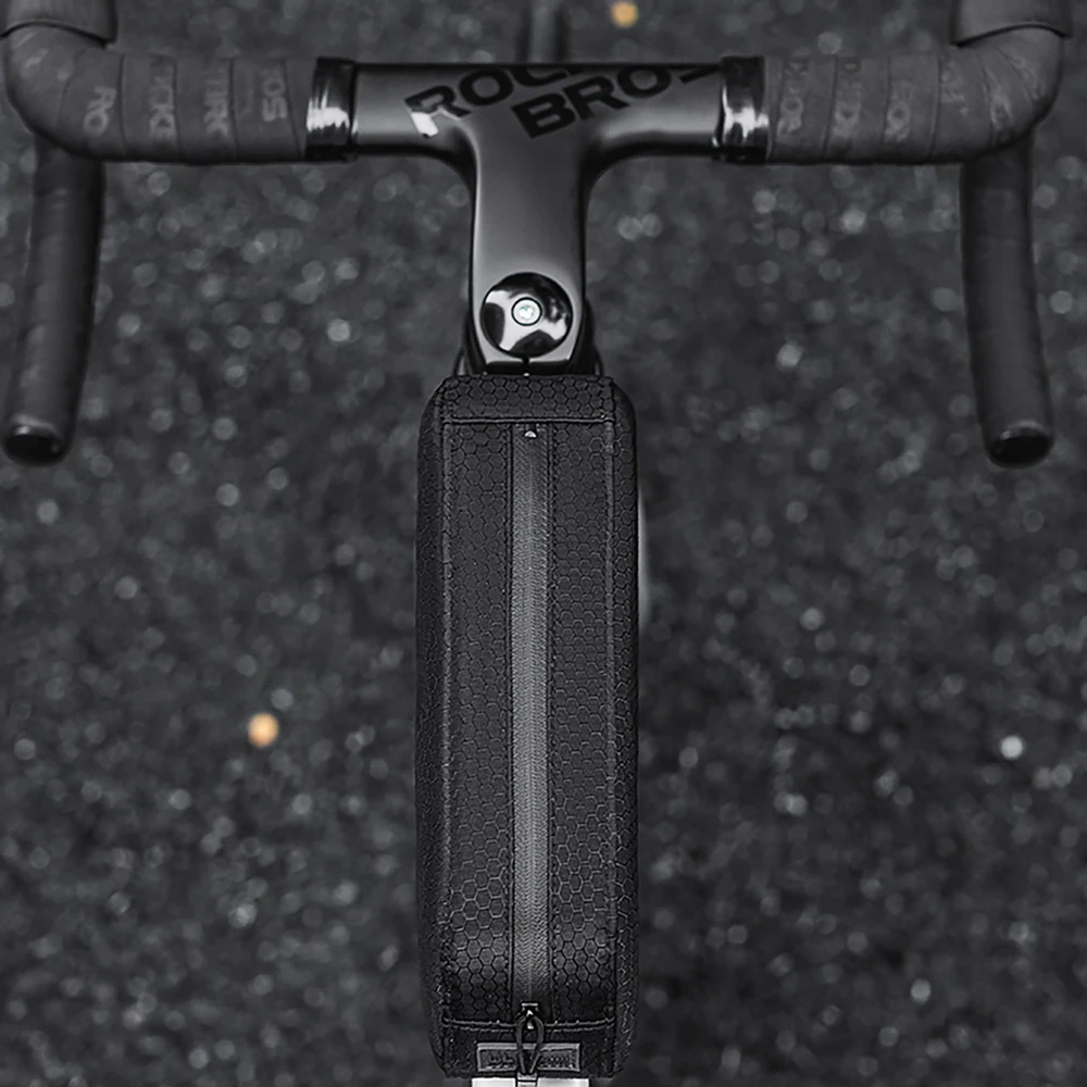 Rockbros Top Tube Frame Bag 0.9l – juodos spalvos