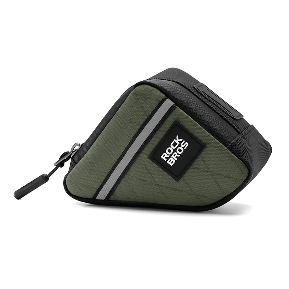 Rockbros Triangle Bike Frame Bag 0.25L – žalios spalvos