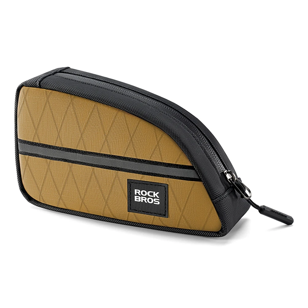 Rockbros Triangle Bike Frame Bag 0.8l – rudos spalvos