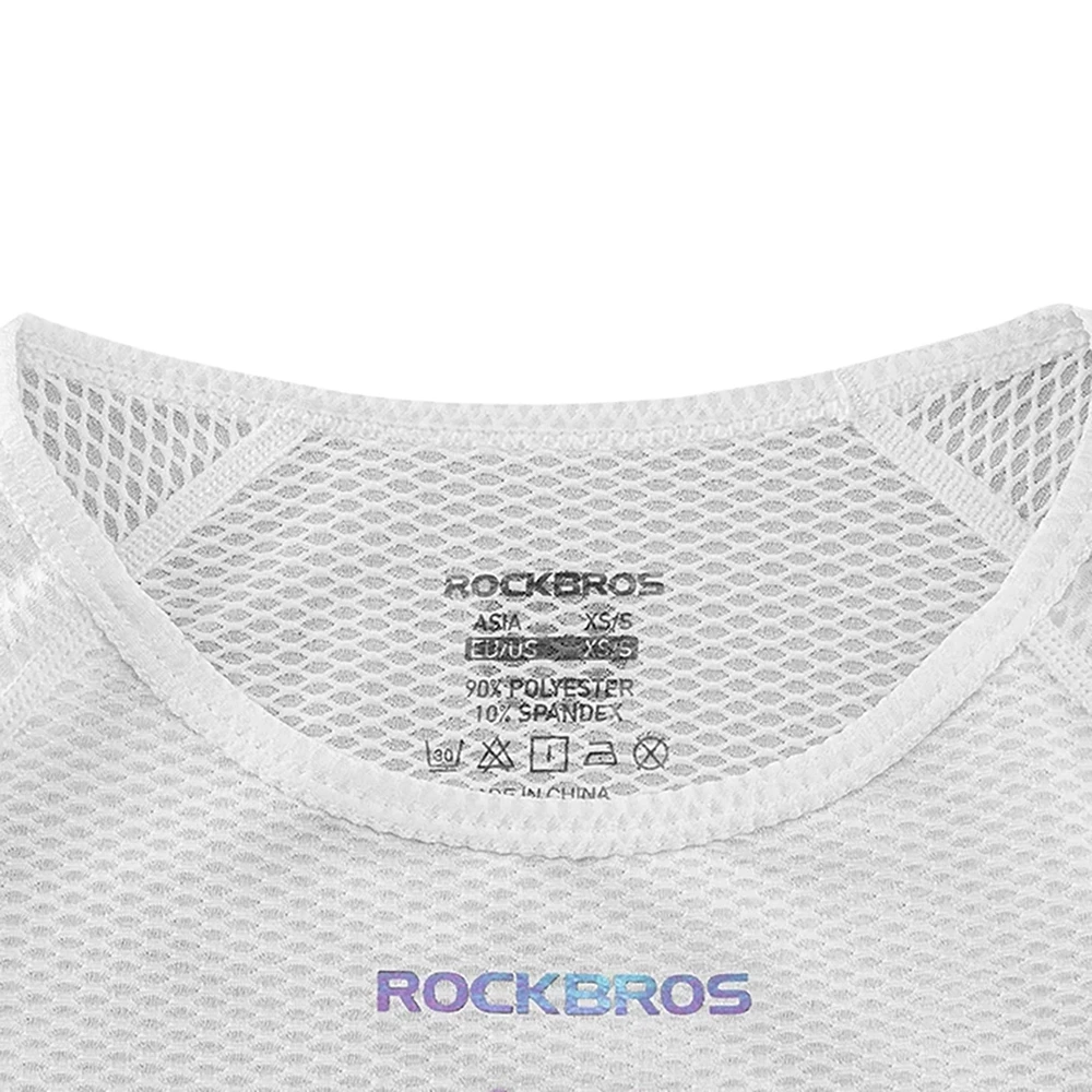 Rockbros YDBX001 moteriška greitai džiūstanti dviračių liemenė XL / XXL – baltas