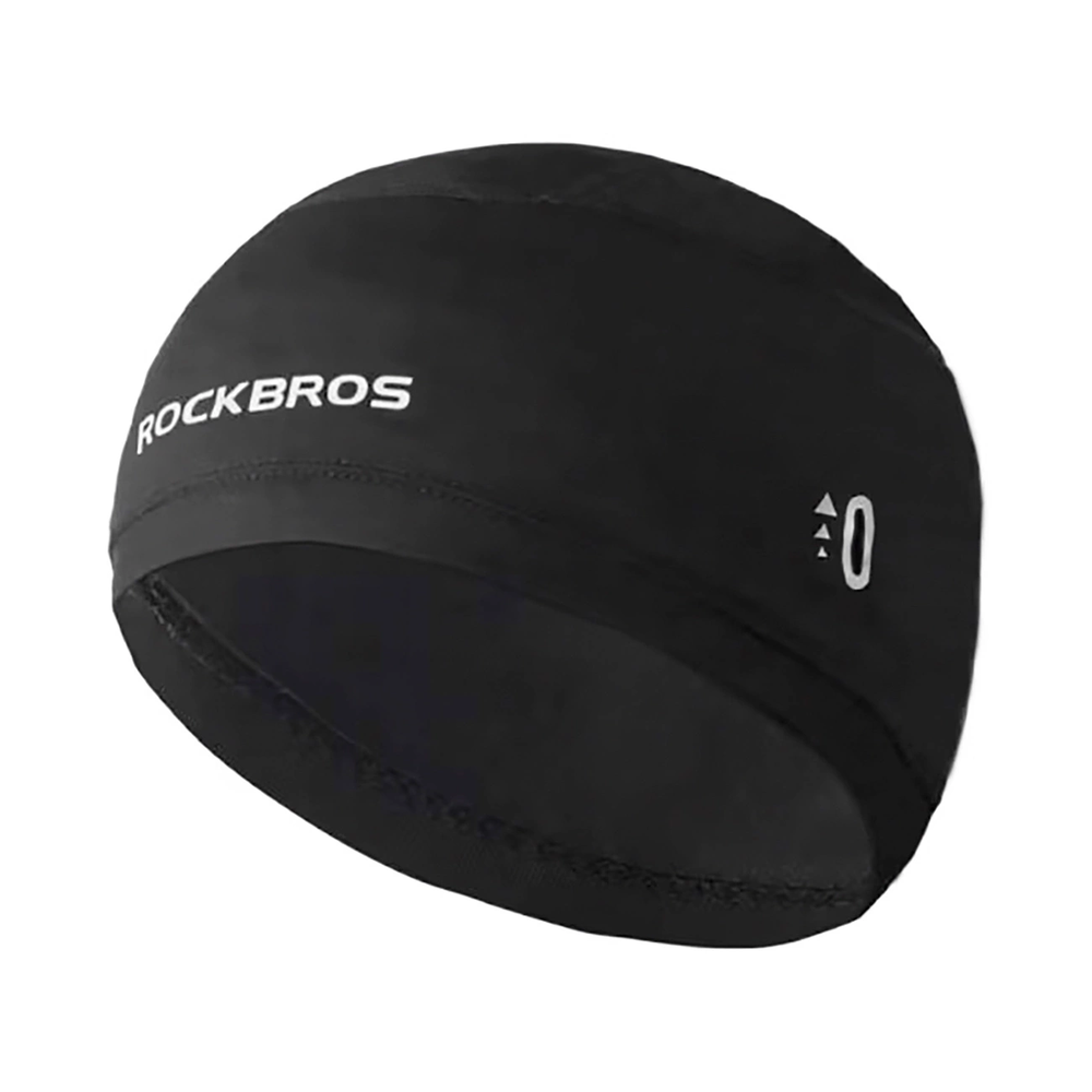 Kepurė Rockbros YPP037 dviratininko kepuraitė su išpjovomis akiniams – juodas