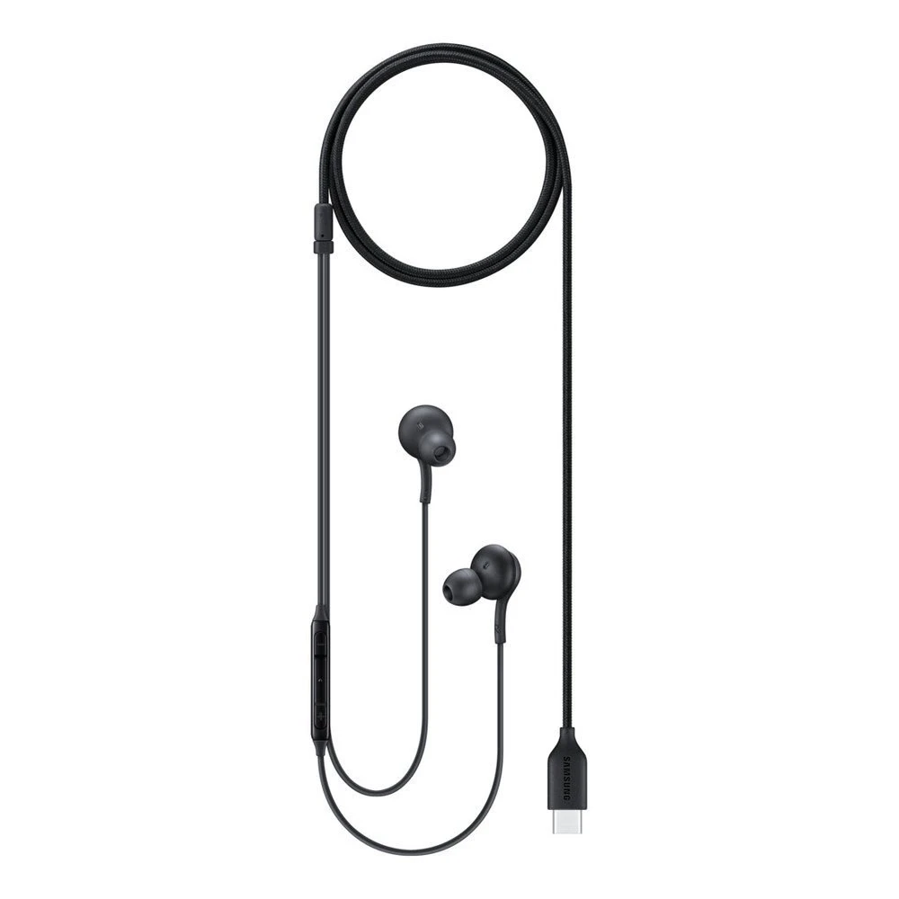Į ausis dedamos ausinės Samsung IC100BBE Earphones Type-C, Juodos