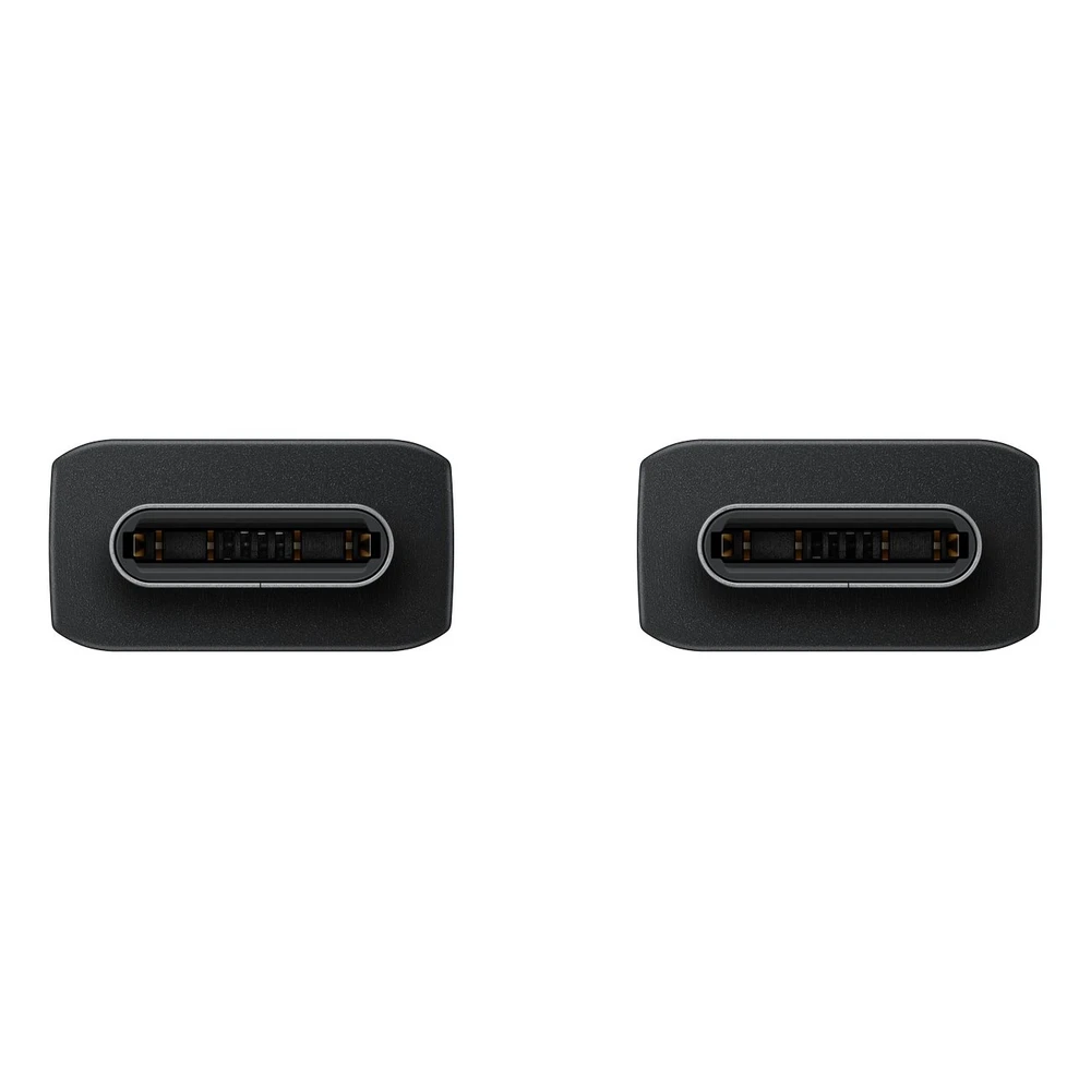 USB kabelis originalus Samsung EP-DX510JBEGEU Type-C-Type-C 1.8m pakuotėje juodas
