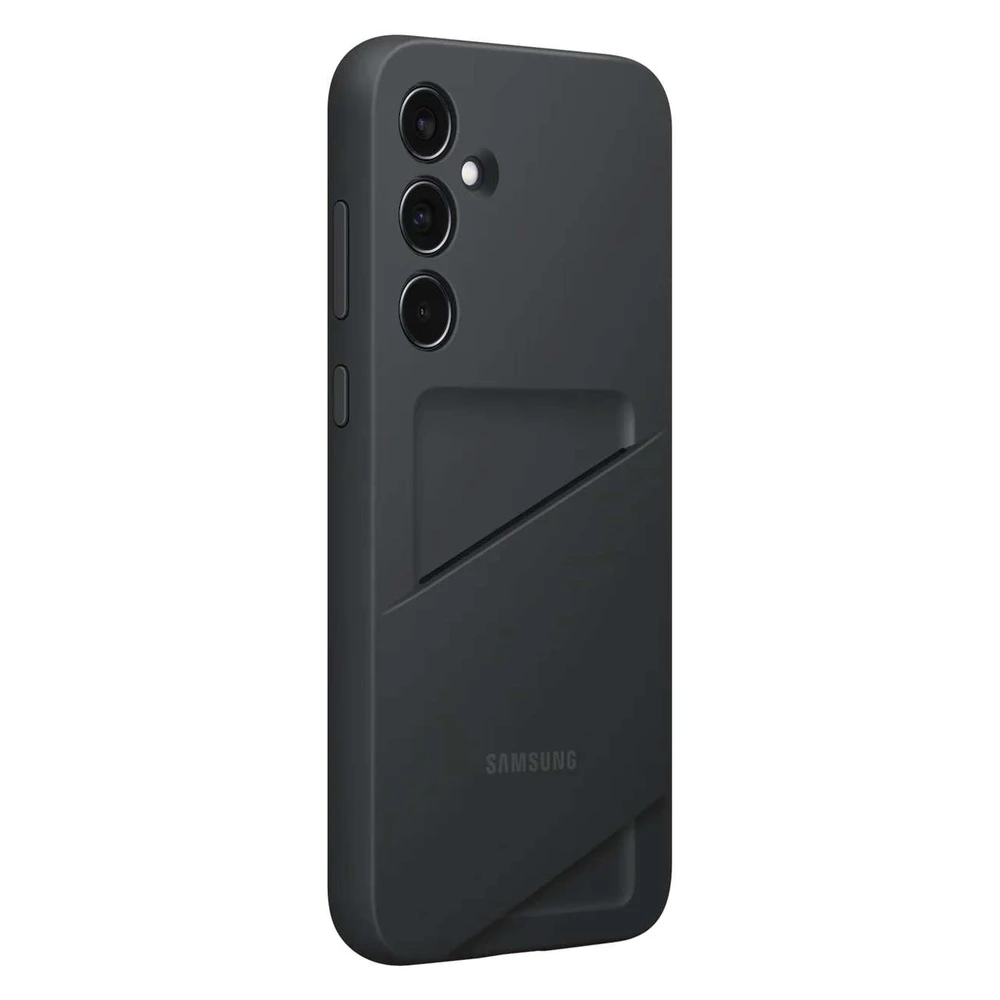 Dėklas Samsung Galaxy A35 Card Slot Cover Juodas