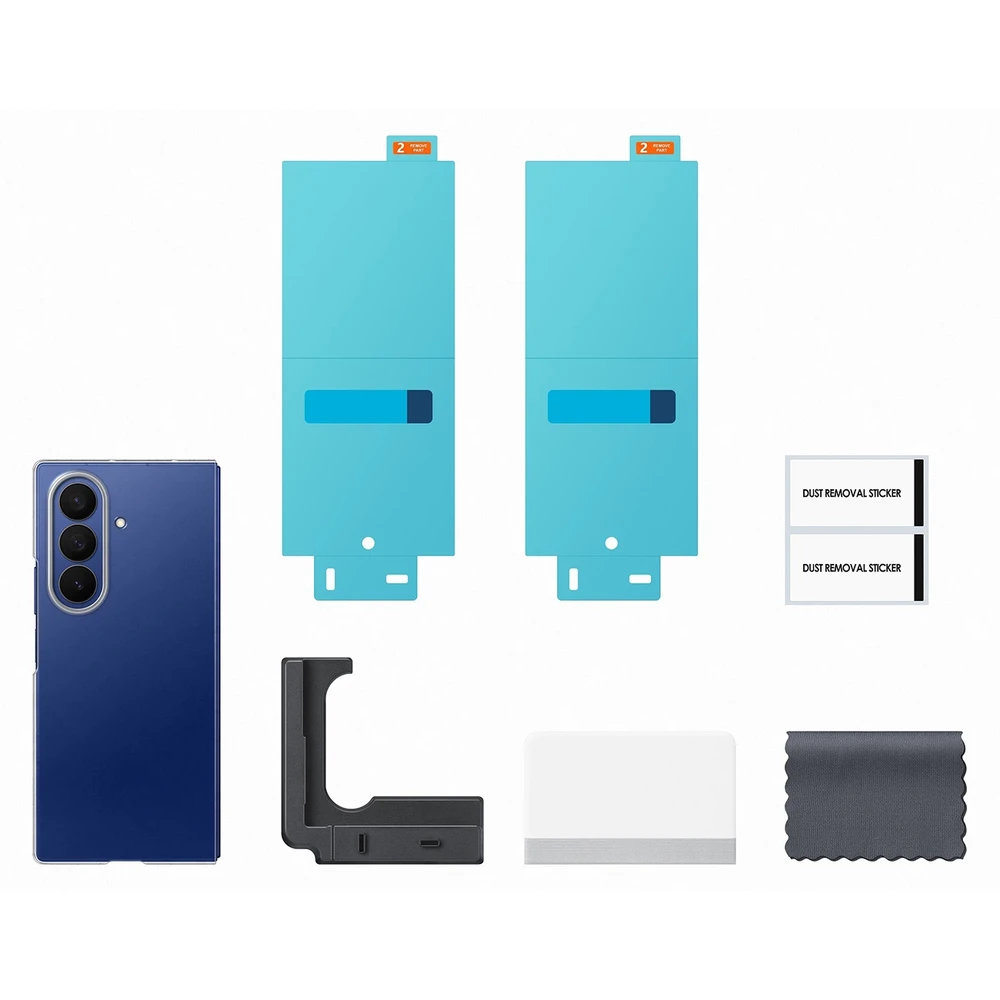 AF966CTEGWW skaidrus dėklas „Samsung Galaxy Fold7“, permatomas