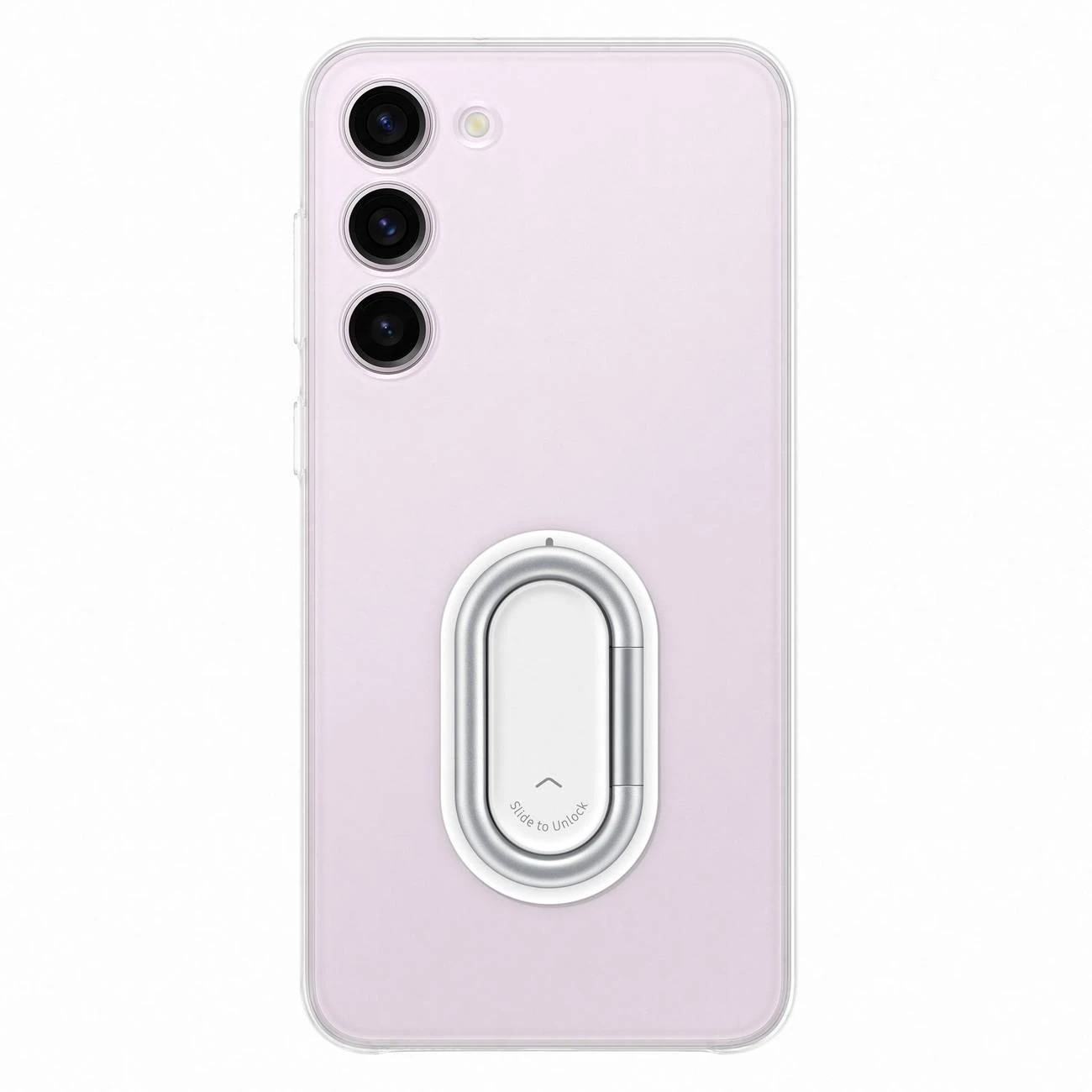 Skaidrus XS916CTE prietaisų dėklas Samsung Galaxy S23 Plus, skaidrus