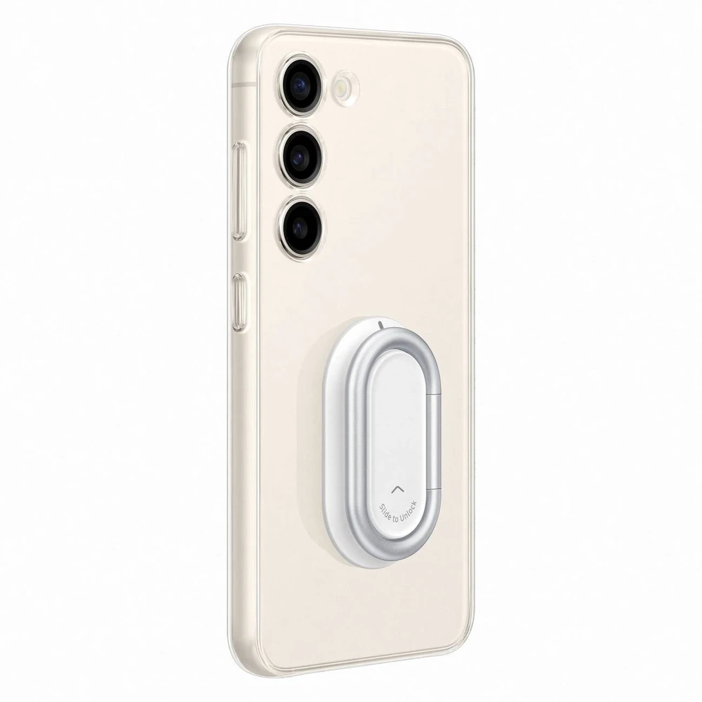 Skaidrus XS911CTE prietaisų dėklas Samsung Galaxy S23, skaidrus