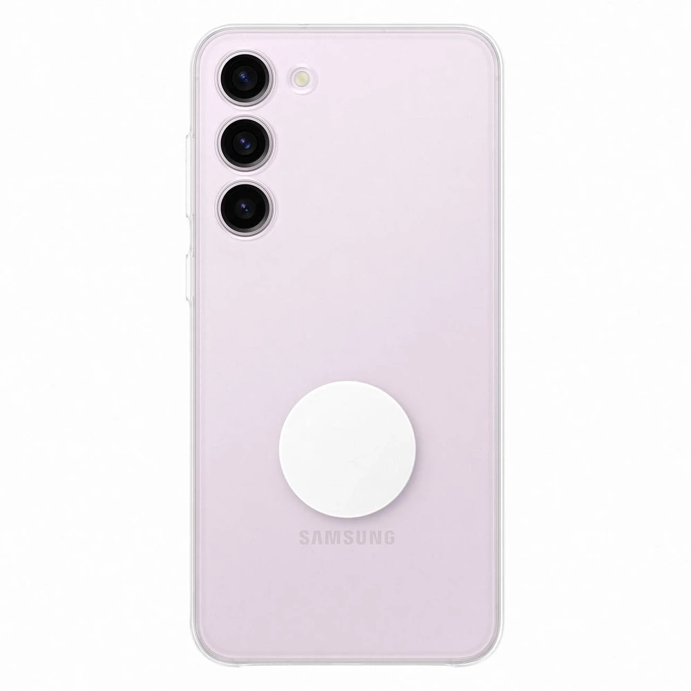 Skaidrus XS916CTE prietaisų dėklas Samsung Galaxy S23 Plus, skaidrus