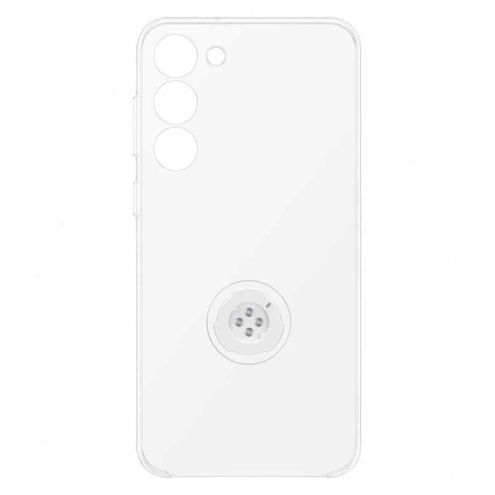 Skaidrus XS916CTE prietaisų dėklas Samsung Galaxy S23 Plus, skaidrus
