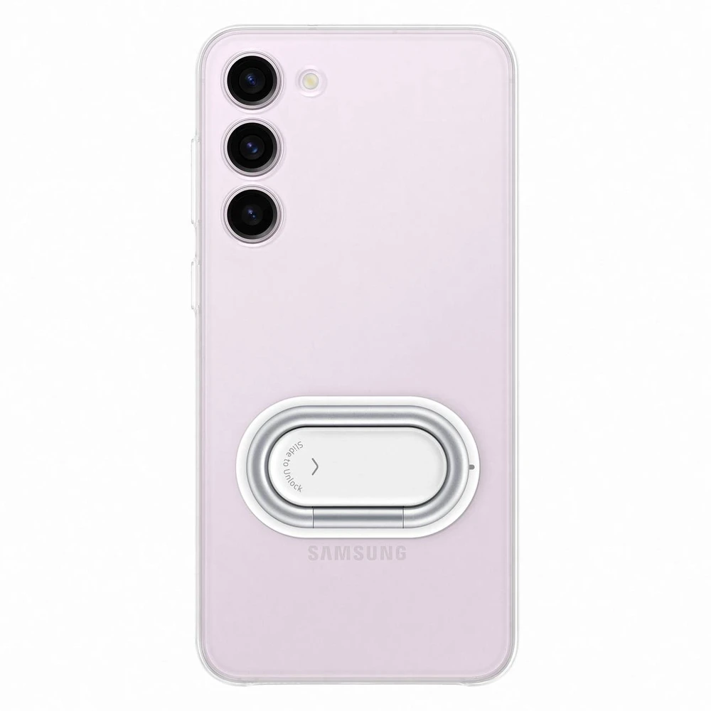 Skaidrus XS916CTE prietaisų dėklas Samsung Galaxy S23 Plus, skaidrus