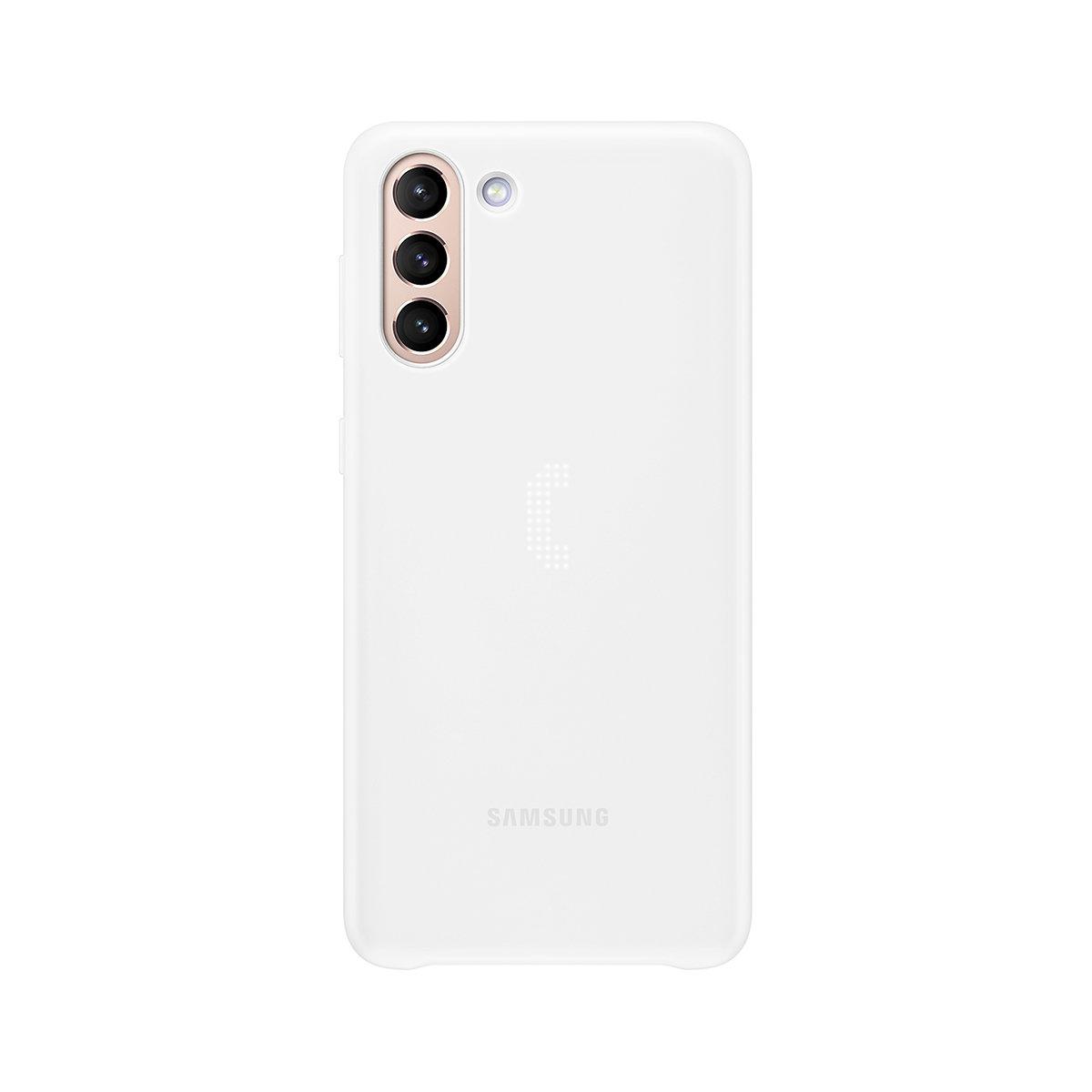 Dėklas KG996CWE Smart LED dangtelis, skirtas Samsung Galaxy S21 Plus Baltas (Baltas)