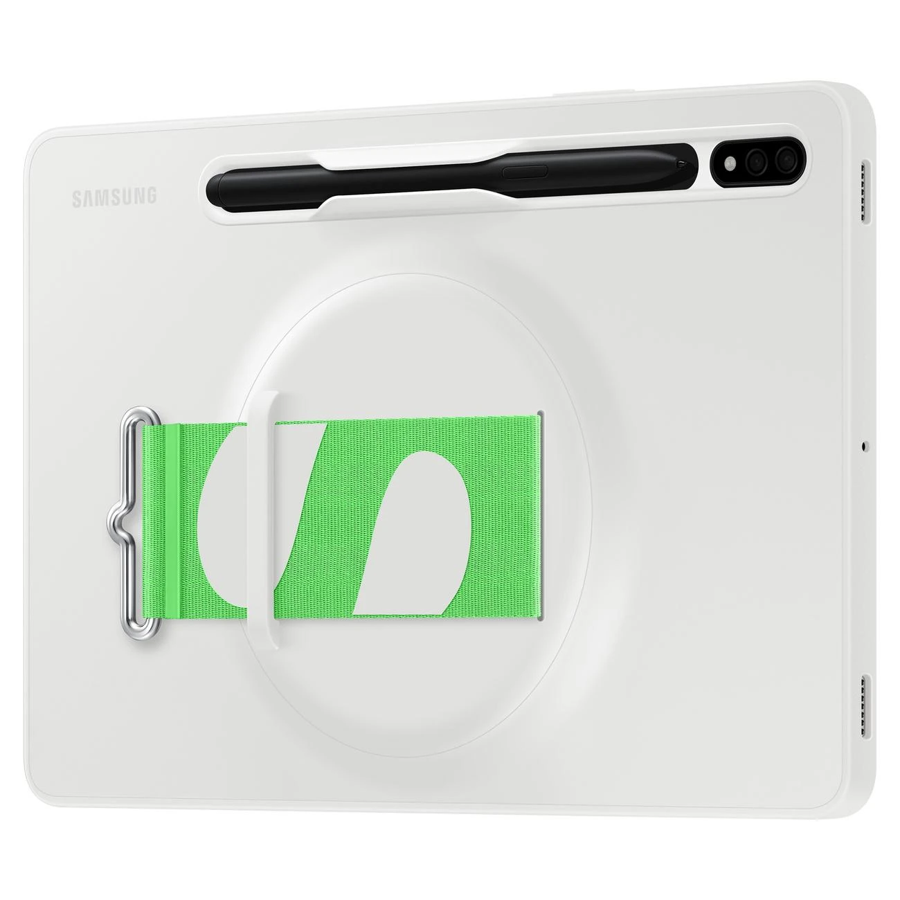 GX700CWE dirželio dangtelis, skirtas Samsung Galaxy Tab S8, Baltas (Baltas)
