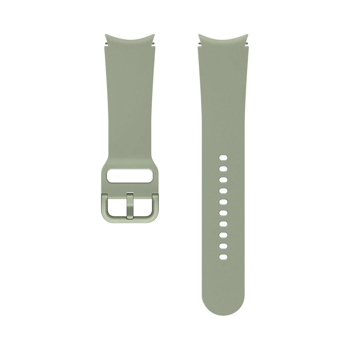 Išmaniojo laikrodžio Samsung Galaxy Watch 4 silikoninis dirželis, Žalios spalvos, 20mm, M/L