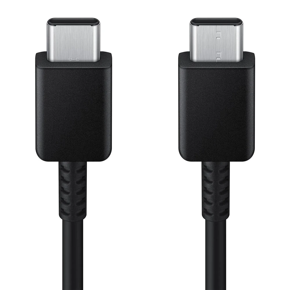112803 EP-DX310JBE Samsung USB-C/USB-C duomenų kabelis 3A 1.8m juodos spalvos (Bulk)