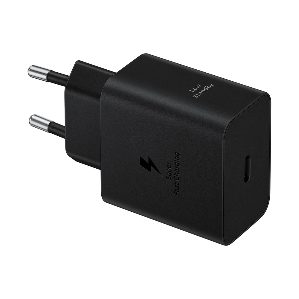 Samsung PD 45W Type-C sieninis pakrovėjas (su laidu) Juodas