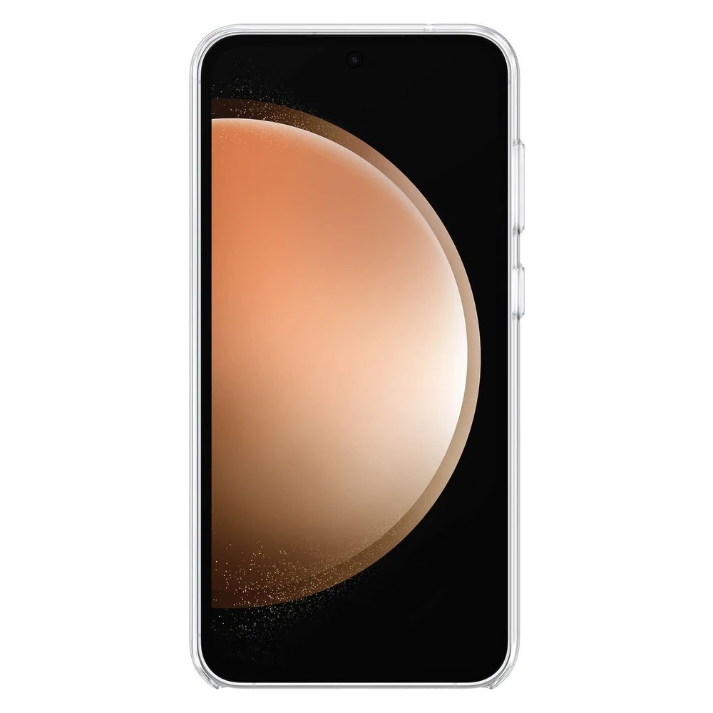 Skaidrus XS711CTE prietaisų dėklas Samsung Galaxy S23 FE, skaidrus
